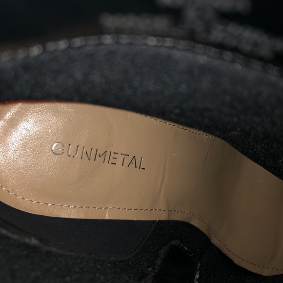 Star-Patterned Denim Ankle Boots - Picture 5 of 6